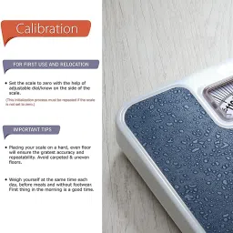SMIC Analog Mechanical Weighing Scale with Anti-slip Surface Analogue ( 120kg ) Weighing Scale image 3