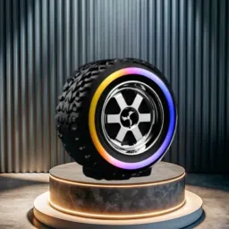 FRONY Tyre (PORTABLE BLUETOOTH DESKTOP SPEAKER) With Crystal Clear SoundB386 10 W Bluetooth Laptop/Desktop Speaker-46