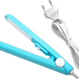 RKTRADER Mini Hair Straightener– Compact Travel-Friendly Hair Styling Tool Ceramic Plates mini hair straightener for baby hair with travel box----Style Ten Hair Straightener-image-79