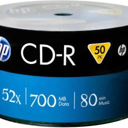 HP CD Recordable CRA00070 Pack of 50 Disc Shrink Wrap Pack Speed 52x 700 MB-29