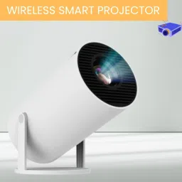 Guggu Mini HD Projector for Home 4KSupport With Built-in App Netflix/Prime/YouTubeJ222 (4500 lm / 1 Speaker / Wireless / Remote Controller) Portable Projector-image-71