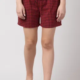 Checkered Women Boxer-image-96