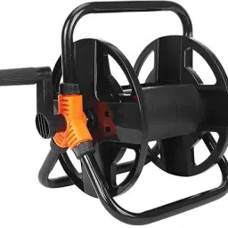 ROOTS & LEAF Garden Hose Reel | Smooth Retractable System for Hoses up to 10 Meters Garden Hose Stand-picture-1