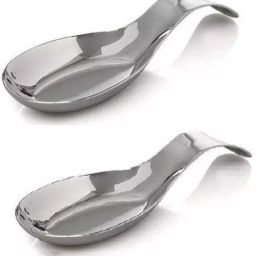 2 Spoon Rest Stainless Steel Stainless Steel Table Spoon Set-13