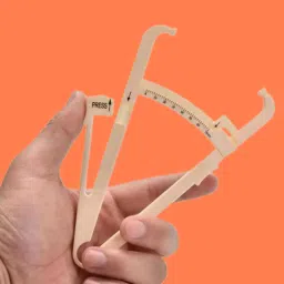 FlyTouch Weight Loss Fat Caliper Body Fat Tester Skinfold With Measurement Chart Body Fat Analyzer-image-50