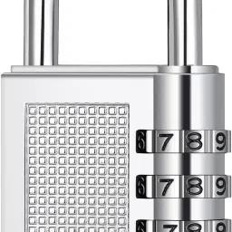 4 Digit Combination Padlock for School Gym Locker Padlock with Code Luggage Lock Padlock-89