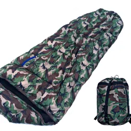 Adult Ultra Light Mummy Shaped Army Sleeping Bag-image-29