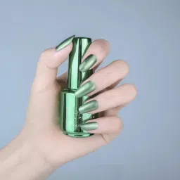 Magic Mirror Effect Chrome Nail Art Paint Metallic GREEN-image-45