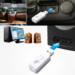 Lipzie Bluetooth Receiver USB Dongle for Car/PC/Home Audio | Wireless Music Adapter Card Reader image 2
