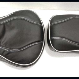 KBA-SC032 Split Bike Seat Cover For Royal Enfield Classic, Classic 350, Classic 500, Classic Chrome-image-38