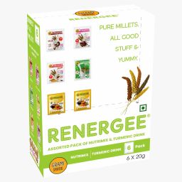 Renergee Shakti Instant Assorted Millet Health Drink Mix Powder --image-43