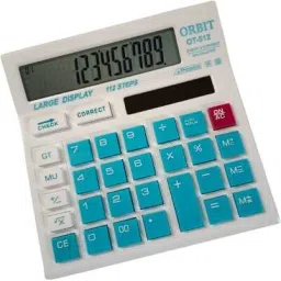 152 RS Beauty Tool Orbit Calculator 12 Digit Used Men/Women/Children (Pack of 1) Basic Calculator-37