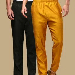 Pack of 2 Men's Printed Viscose Blend Pyjama Elasticwaist with Side Pockets Men Pyjama-picture-23