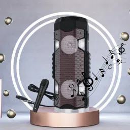 GUGGU Party Speaker with Wireless Bluetooth Speaker RGB Light Mic, FM With Remote K33 20 W Bluetooth Laptop/Desktop Speaker-image-70