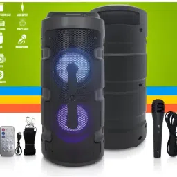 GUGGU F7_4210 Portable Bluetooth Speaker with Multi-Functionality 15 W Bluetooth Speaker image 5