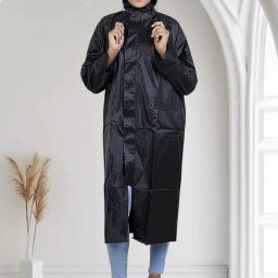 Solid Women Raincoat-image-120