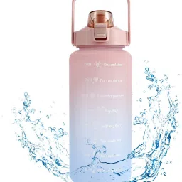 Water Bottle Spirit Motivational Water 2000 ml Bottle-image-37