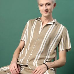 Shirt Regular Shorts Co-ords Set-image-78