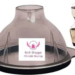 1.5 ltr Lid with Rubber Gasket for Mixer Grinder jar ( Clear, Diameter: 12.8 cm) Mixer Jar Lid-picture-19