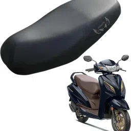 ACTIVA 6G Seat Cover Protect from Rust and Dust, PU Leather Waterproof Single Bike Seat Cover For Honda Activa 6G-image-25