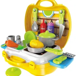 Mini Cute Kitchen Set for Kids Girls Pretend Play Kitchen Cooking Toy Set-22