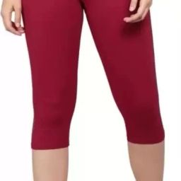 Women Maroon Capri-image-11