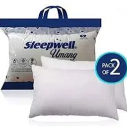 Pillow Set || Comfort And Support Pillow Microfibre Solid Sleeping Pillow Pack of 2-9