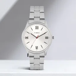 Silver Dial Stainless Steel Analog Watch- For Men TW0TG7302-18