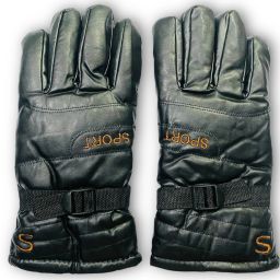 Solid Winter Men Gloves-image-6