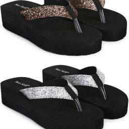 Pack Of 2 Combo Stylish Extra Comfort Lightweight Dailywear Used Women Slippers-image-18