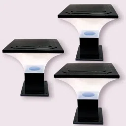 Main Gate Light with Waterproof Design for Home Entrance & Outdoor Decor - Enhance Your Garden, gate with Fancy Modern Lamps (Bulb not Included) (CORRODES Proof) Trancepart Glass Pack of 3 Gate Light Outdoor Lamp-image-6