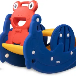 3 in 1 Frog Foldable Slide, Baby Slide With Rocker For Kids-image-108
