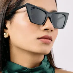 UV Protection, Gradient, Night Vision Cat-eye, Butterfly Sunglasses (Free Size)-32