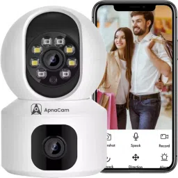 ApnaCam 4MP PTZ IP Camera for Shop,Store,Home WIFI Wireless Dual Lens Two-way Audio Security Camera-3