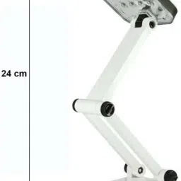 ecosky LED-666 Foldable Table Lamp (24 cm, White) Study Lamp image 3