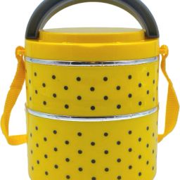 EazyClean 2 Layers Stainless Steel Inner Insulated Airtight Lunch Box 3 Containers Lunch Box-image-29