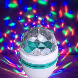 APstar LED ROTATING BULB IN MULTI-COLOR-1 PC Single Disco Ball image 2