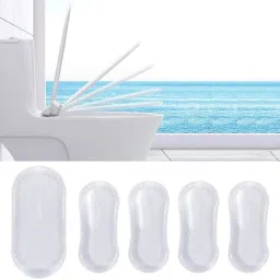 Toilet Seat Lifter Self-Adhesive Toilet Seat Holder Avoid Direct Cover & Seat Adhesive Fit Toilet Seat Lid Lock-image-13