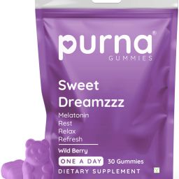 Melatonin Wild Berry Flavor Gummies For Sleep Well & Reduced Stress-13