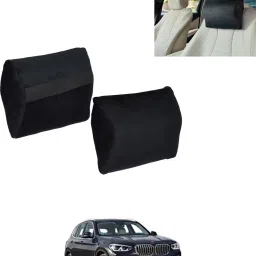 Black Memory Foam Car Pillow Cushion for BMW-19