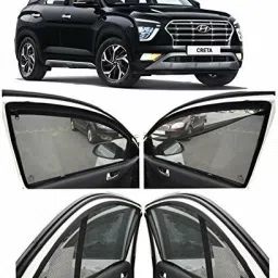 Rear Window, Side Window Sun Shade For Hyundai Creta-picture-2