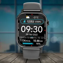 Nervfit New Launch Phoenix Sports 1.85" LED, Solid Build, BT Calls, Waterproof, HR, BP Smartwatch-12