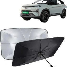 Dashboard, Windshield Sun Shade For Tata Nexon EV-image-43