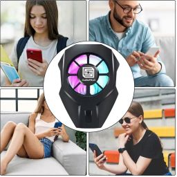 Cubonic L01 RGB Light|PlugnPlay|Type-C Wired|Adjustable to all Smartphones Mobile Radiator USB Fan-15