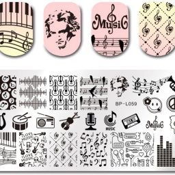 BP-L059 Stainless Steel Nail Stamping Image Plate.-image-88