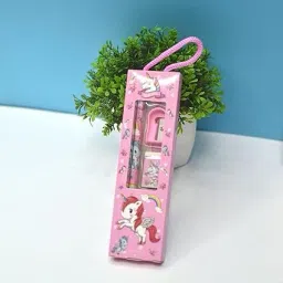 seaspirit UNICORN PENCIL, ERASER, SHARPENER, SCALE SET Pencil image 3
