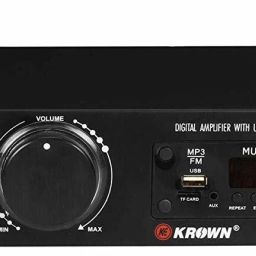 Home DJ Series 4 Channel 4440IC Circuit Amplifier with Inbuilt USB Digital 50 W AV Power Receiver-image-37