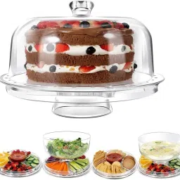 Acrylic Cake Server-30