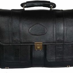 Men & Women Black Messenger Bag - Regular Size-image-12