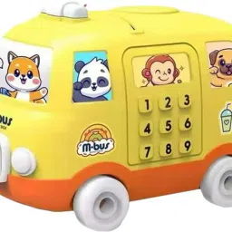 Bus shaped Cute New Piggy Bank for Kids Coin Bank-image-47